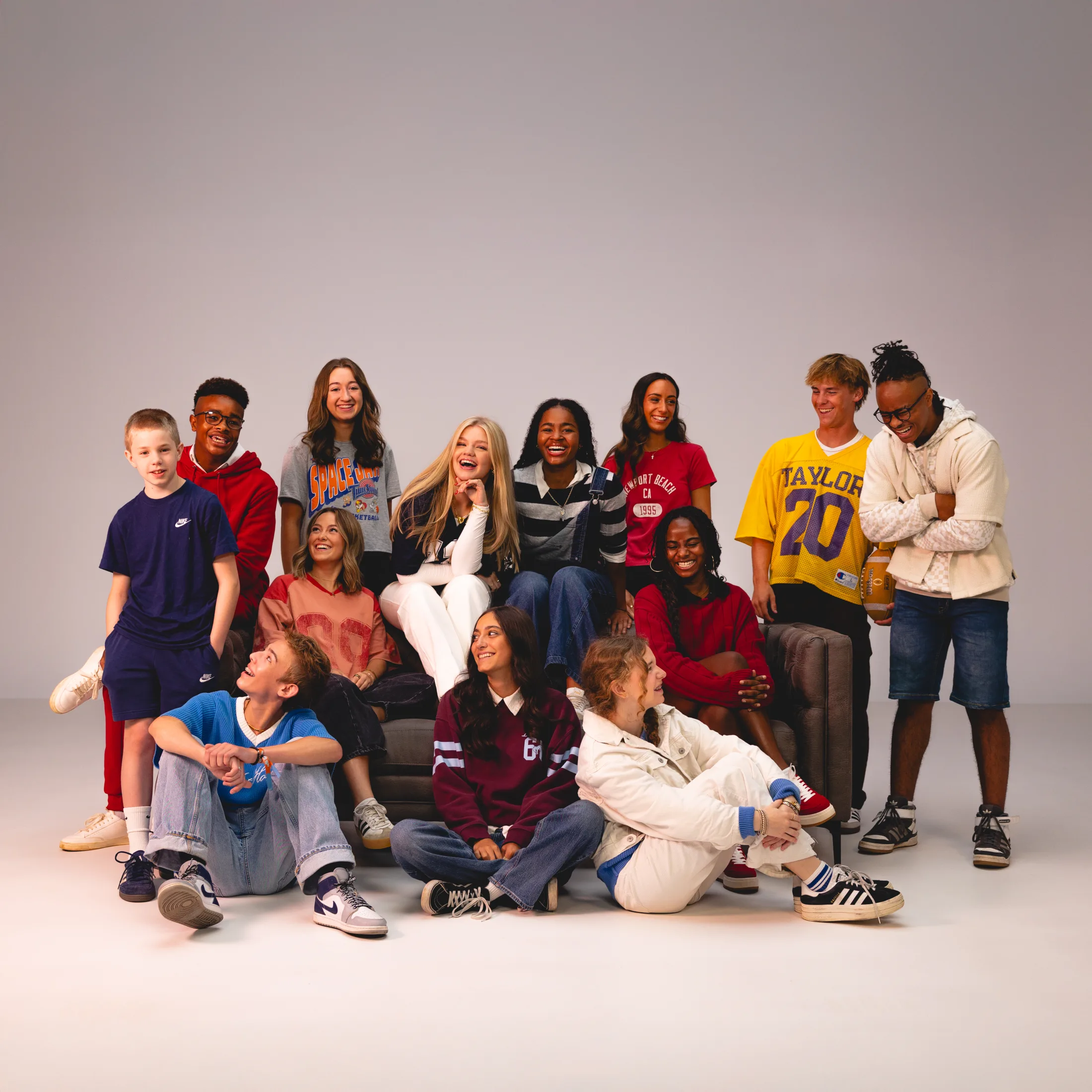 Youth Co students together