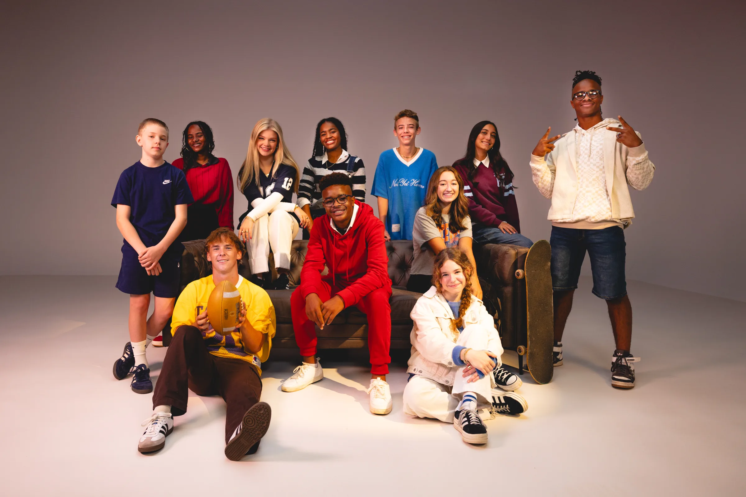 Youth Co students spending time together