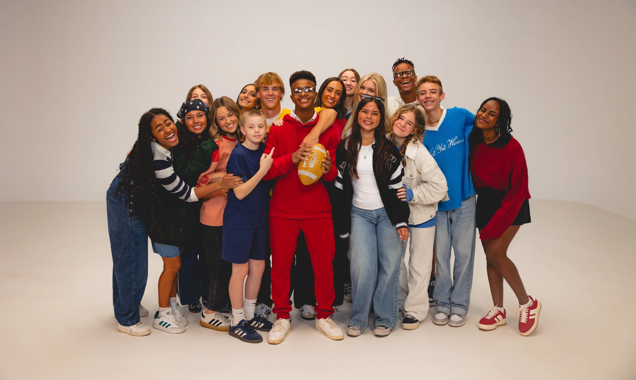The Youth Co community together