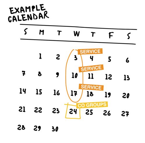 Example Youth Calendar